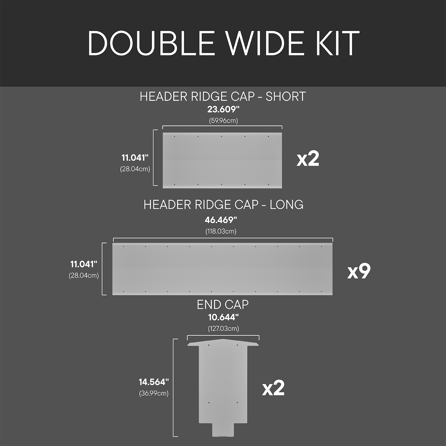 40' Double-Wide Shipping Container Connection Kit with Weld-Free Header - BETA 1.0