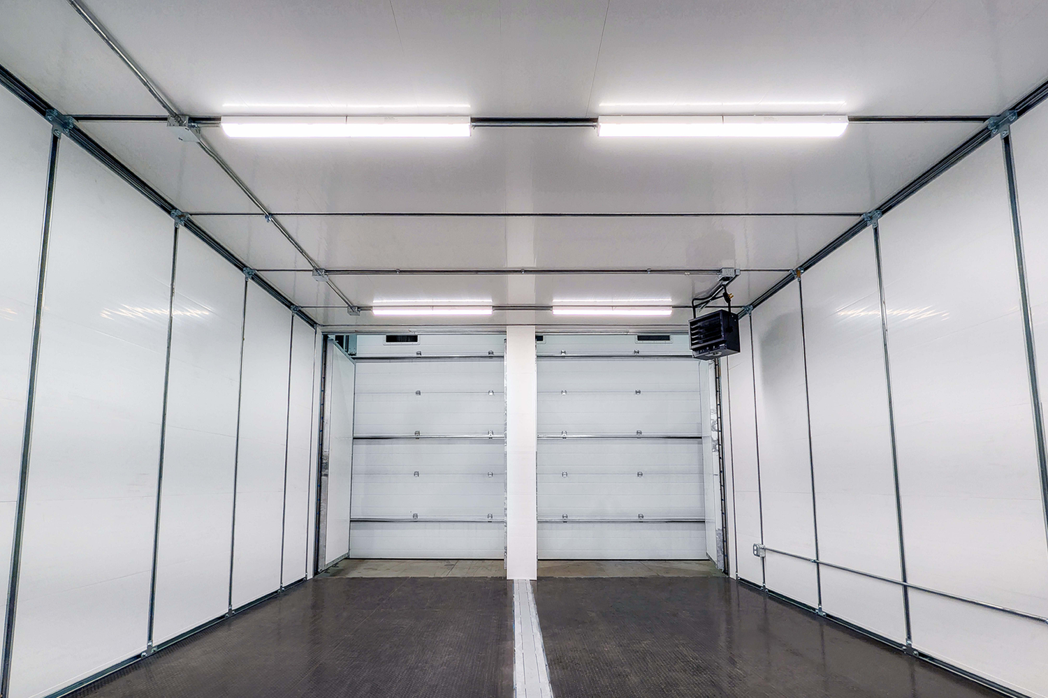 40' Double-Wide Shipping Container Connection Kit with Weld-Free Header - BETA 1.0