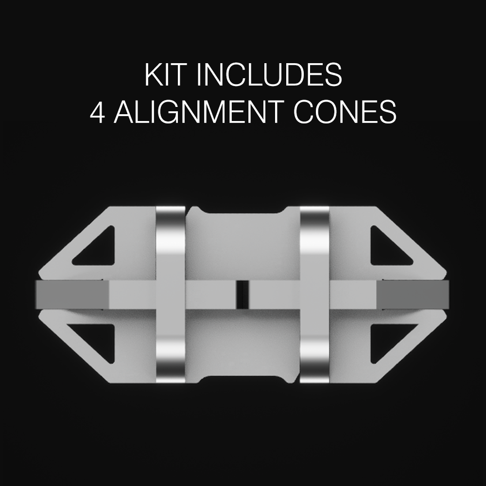 40' Double-Wide Shipping Container Connection Kit with Weld-Free Header - BETA 1.0