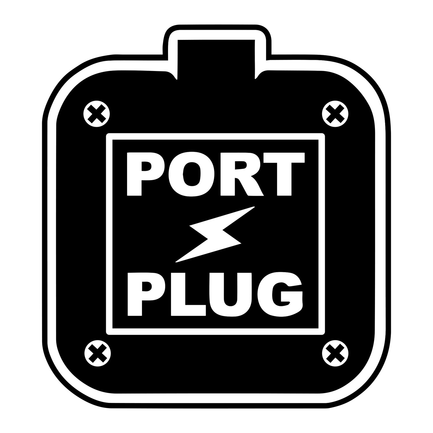 port plug infographic logo