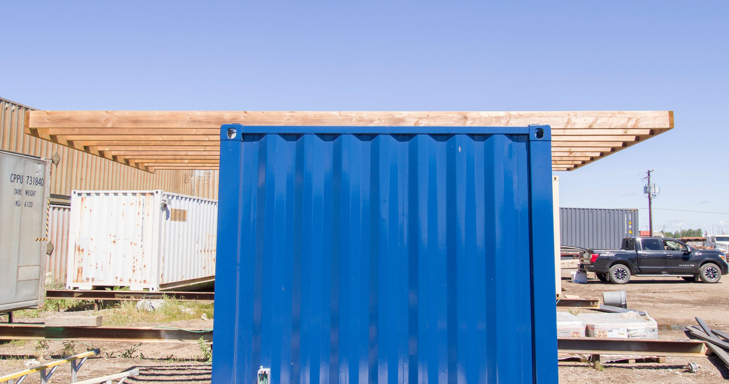 CSM heavy duty upper decker roof bracket installed with wood framing