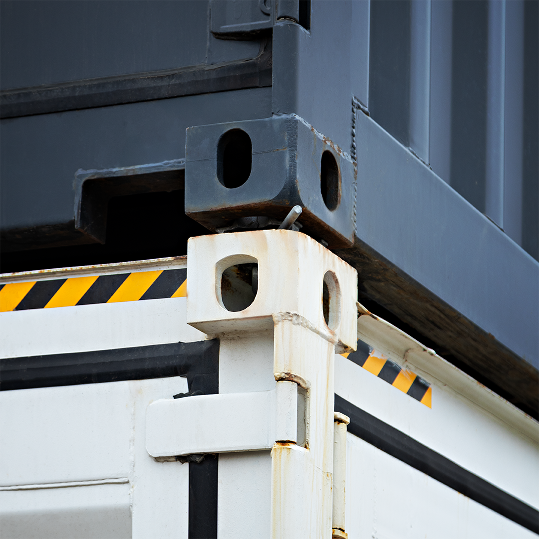 Twist Lock Stacking Pin for Shipping Containers (2 pack)