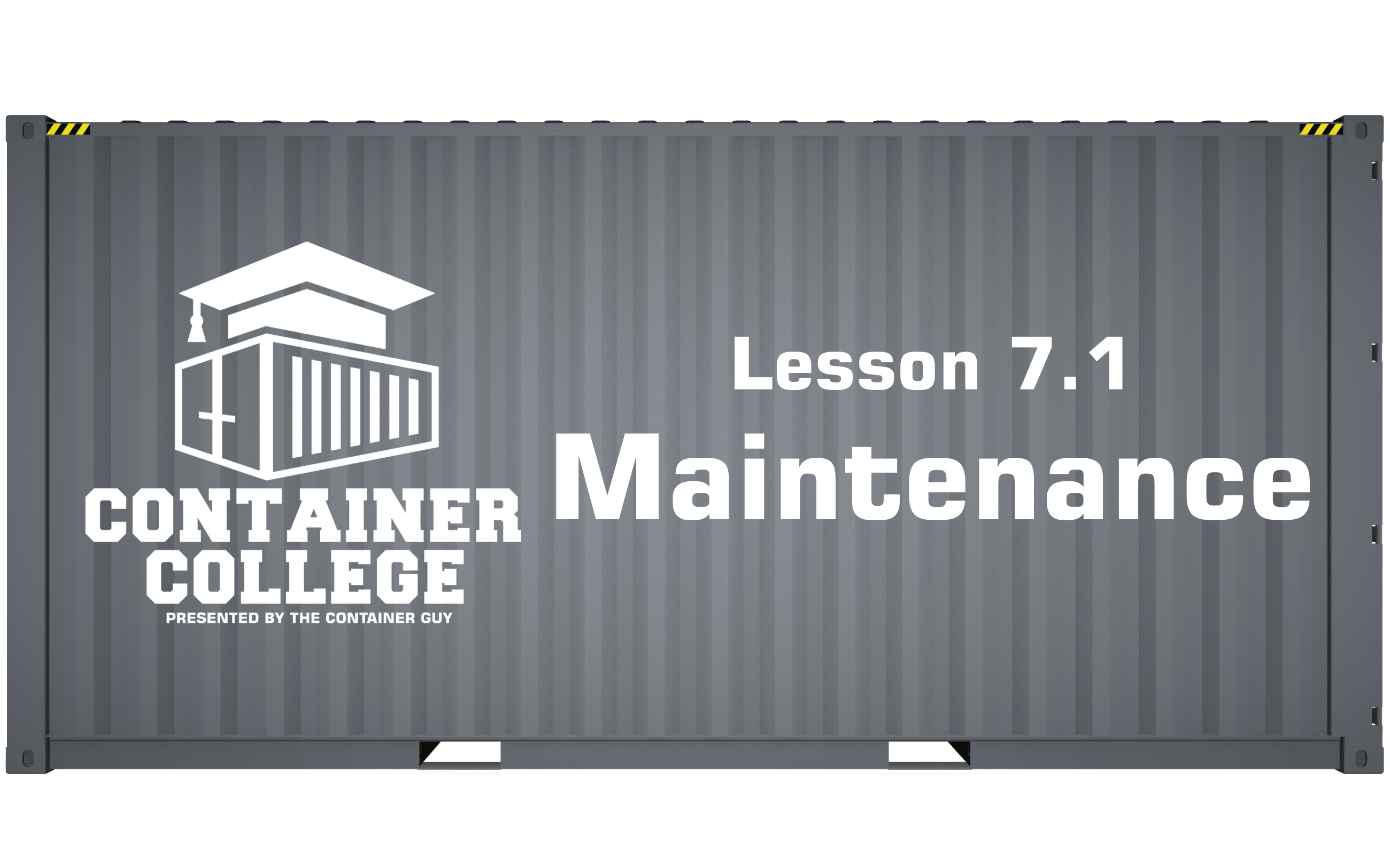 7.1 Maintenance