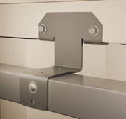 12 Gauge Aluminum Steel Stud framing bracket installed