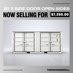 20 ft Standard Two Door Shipping Container