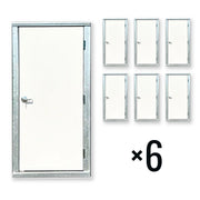 36 man door 6 pack for shipping containers