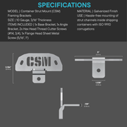 CSM™ Strut Framing Bracket Packs