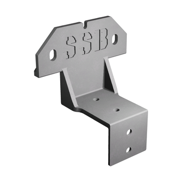 Composite steel stud brackets designed for interior shipping container framing with spray foam insulation