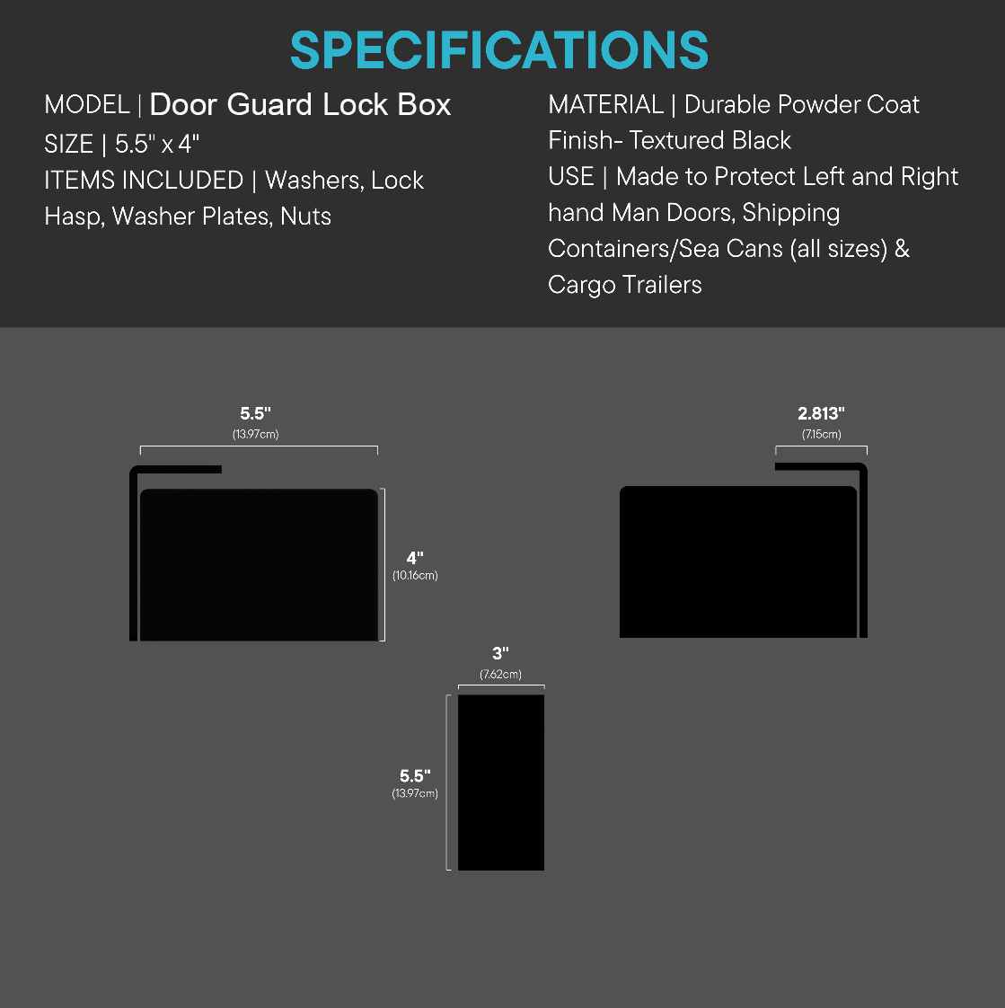 Door Guard Lock Box
