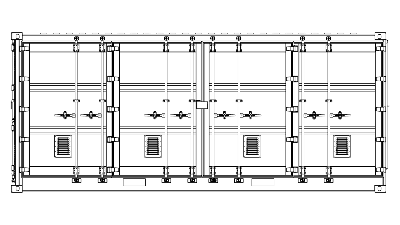 20' HAZMAT Storage - Non Insulated