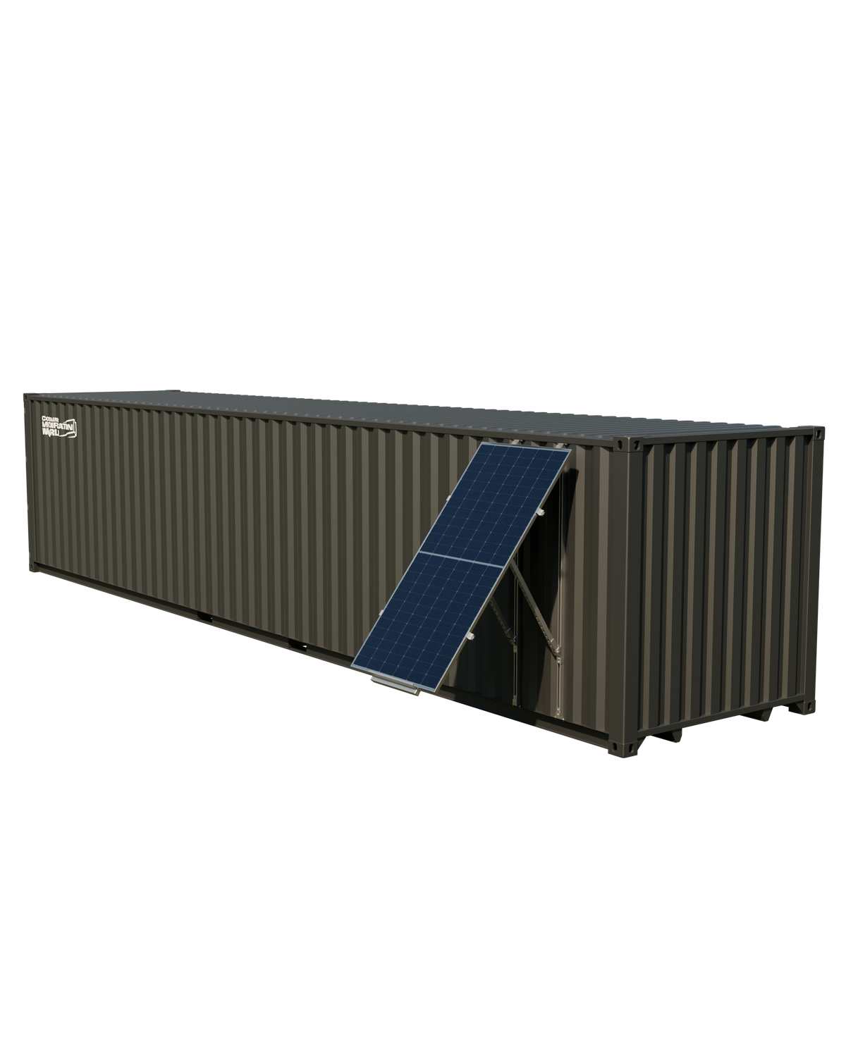 Solar Panel Mounting Kit (Side Wall) – The Container Guy
