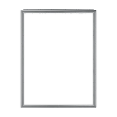 Sliding patio door frame made from galvanized steel designed to fit shipping container sidewalls for easy installation and weather resistance