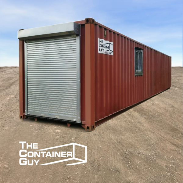 Roll Up Shutter Door Container Modification