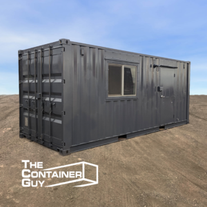 Shipping Container Office Modification