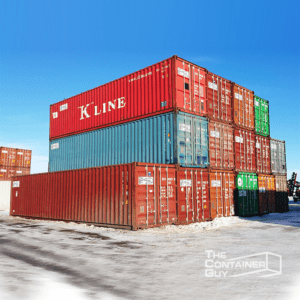 40' Standard used shipping containers