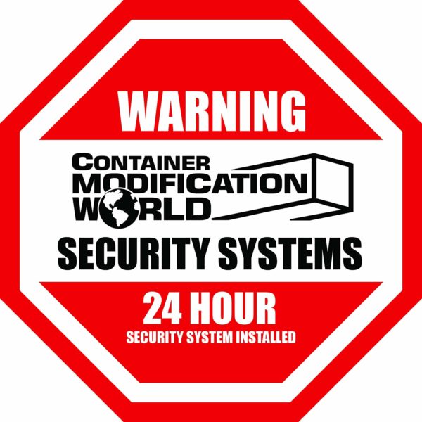 Shipping Container Security Sticker