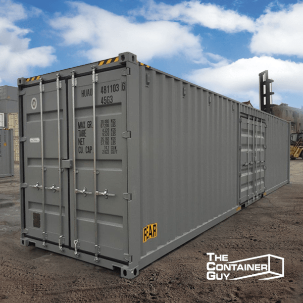 40 ft standard open side container