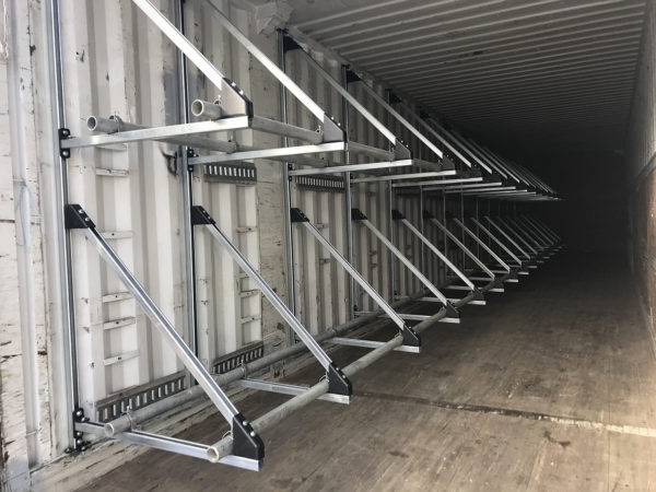 Shipping Container Tire Racks Sea Can Tire Racks
