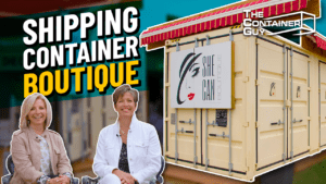 Trendy Clothing Shop Made Out of a Shipping Container - Mobile Boutique Store
