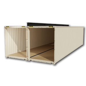 40 ft double wide shipping container