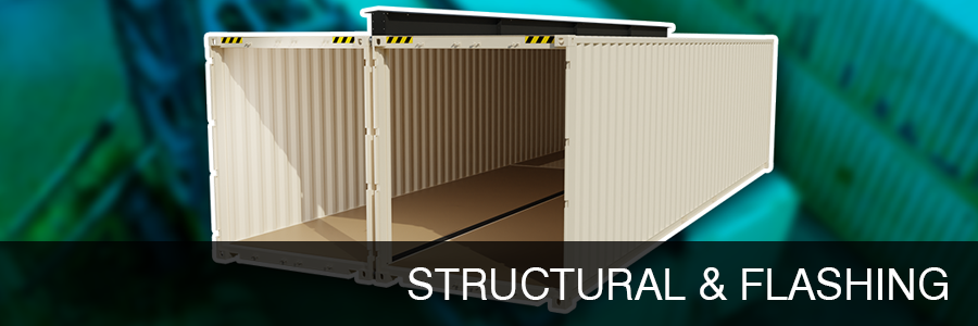 Shipping Container Structural & Flashing