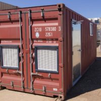 Power Ventilated Shipping container 6000 CFM