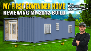 My 10-Year-Old Shipping Container Home! Tiny House Tour & Design Review