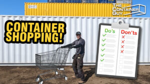 The Ultimate Shipping Container Buying Guide - Avoid Conex Box / Sea Can SCAMS!