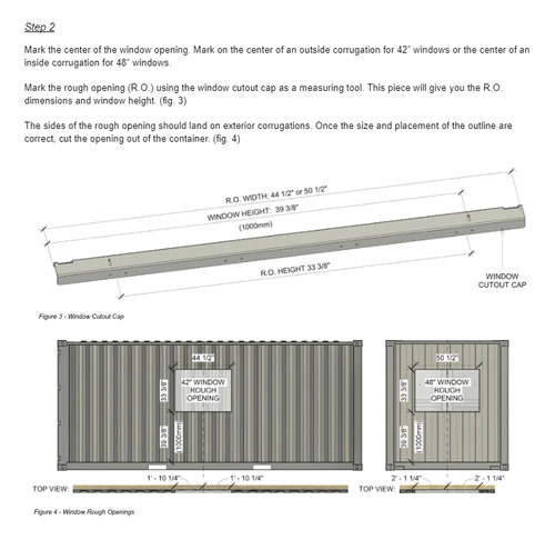 installation instructions for the end & side window kits